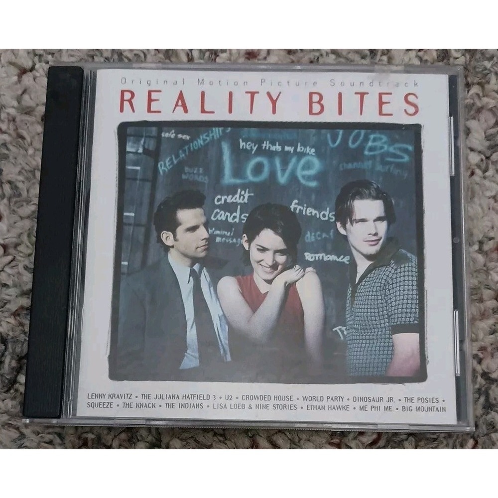 Reality Bites Soundtrack CD Various Artists 1994 RCA First Edition 0078636636429